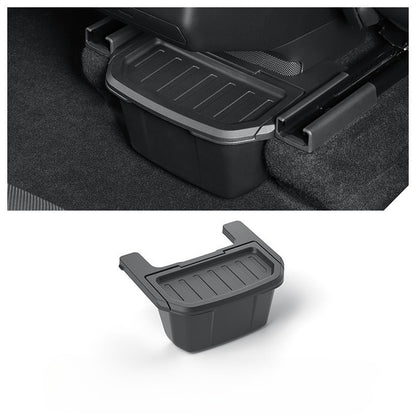EVKITT Rear Armrest Console Storage Box & Garbage Organizer Under-Vent Seatback Trash Caddy for Tesla Model YL