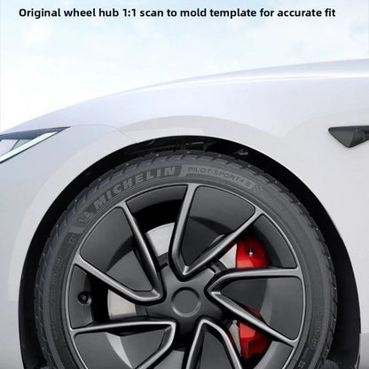 EVKITT 20" Wheel Center Caps for Tesla Model 3 Highland Performance (Premium Weatherproof ABS, 1-Pack Hubcap Covers)