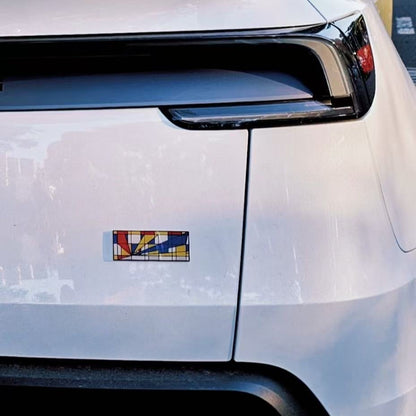 EVKITT Rear Trunk Badge Logo Emblem for Tesla Model 3 Model Y Car Tailgate Modification