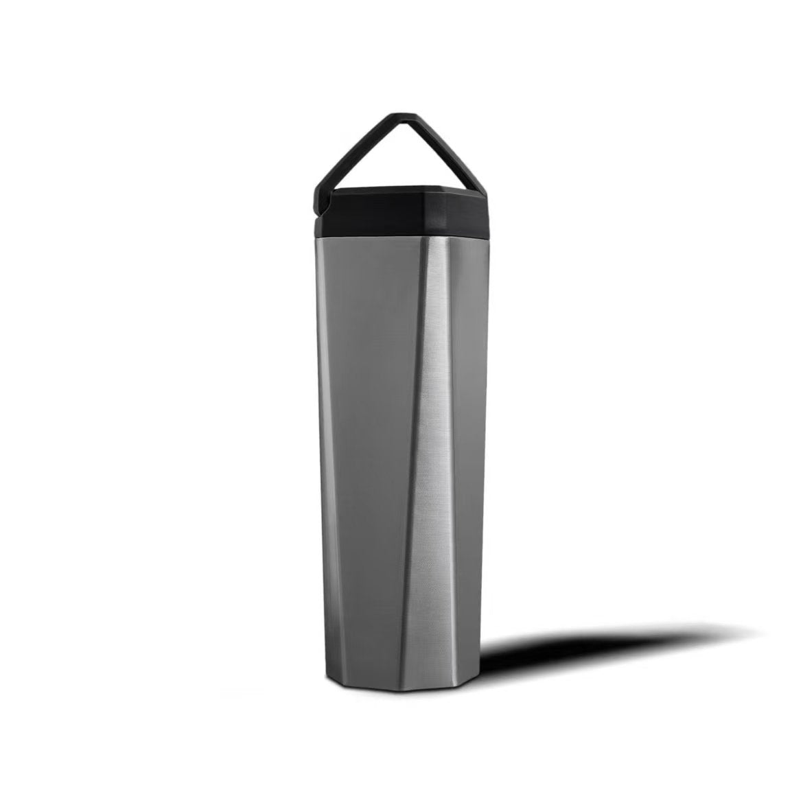 EVKITT CyberVessel Insulated Travel Mug Thermal Tumbler for Tesla Model Y 3 X S Cybertruck Universal Fit (Double-Wall 304 Stainless Steel 1-Pack)