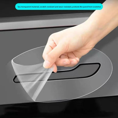EVKITT for Tesla Model Y 2021-2026 Door Handle Bowl Protective Film Scratch Resistant TPU Paint Protection Sticker Exterior Anti-Scratch Accessory