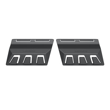 EVKITT Trunk Hidden Folding Cargo Hook Rear Side Trunk Organizer Anchor for Tesla Model Y 2021-2026 Black 2PCS