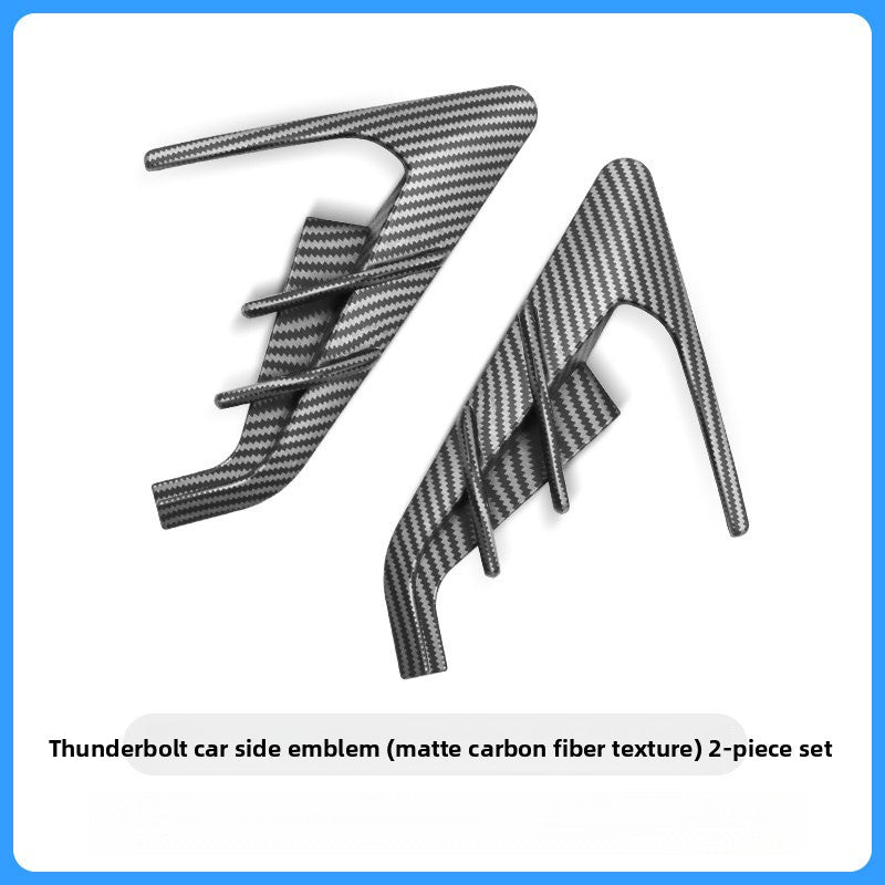 EVKITT Fender Side Camera Cover Cap Turn Signal Indicator Trim for Tesla Model Y Model 3 2021-2024 (Premium High-Impact ABS, Matte Black 2-Piece Set)