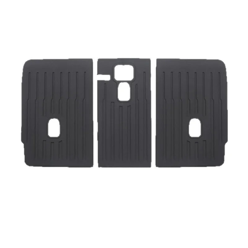 EVKITT for Tesla New Model Y Juniper 2025+ Rear Seat Back Scratch Protection Pad TPE Leather Anti-Kick Seat Protector Interior Accessory