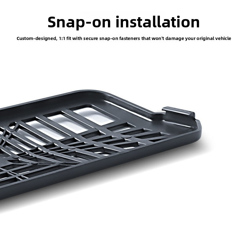 EVKITT Under Seat Air Vent Cover Mesh Outlet Protector for Tesla Model 3 Highland (Premium High-Density Mesh Polymer, Anti-Clogging 2-Piece Set)