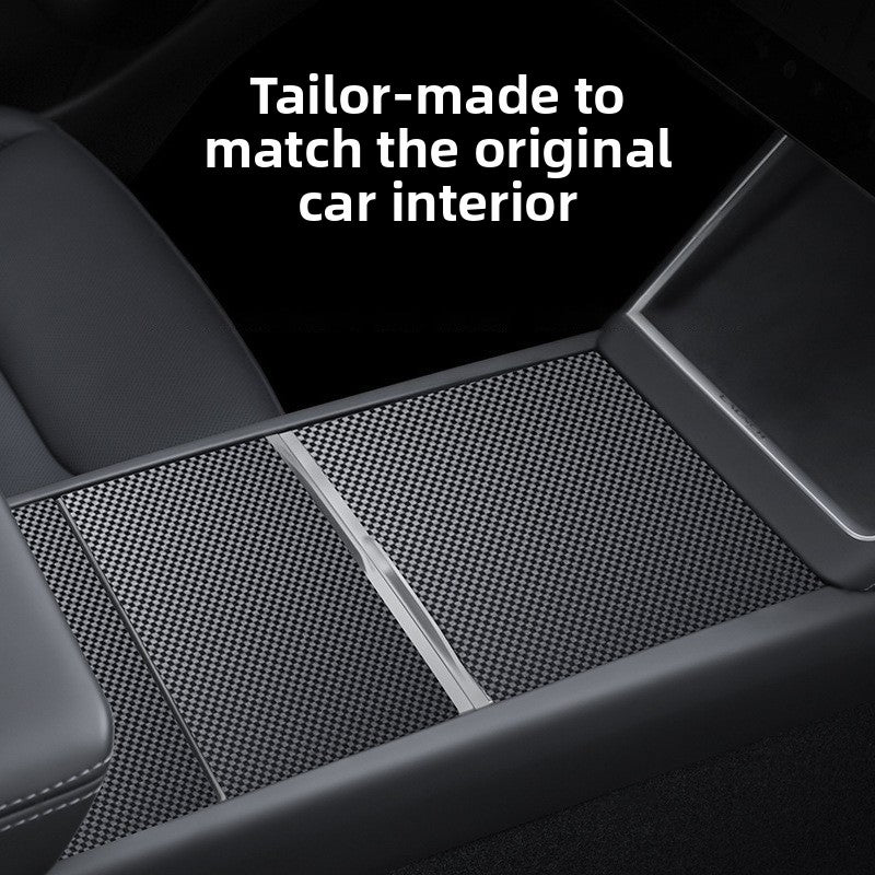 EVKITT Center Console Wrap Interior Protector Film Anti-Scratch Sticker for Tesla Model 3 Highland Model Y Juniper Premium Protective PET
