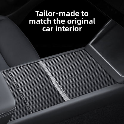 EVKITT Center Console Wrap Interior Protector Film Anti-Scratch Sticker for Tesla Model 3 Highland Model Y Juniper Premium Protective PET