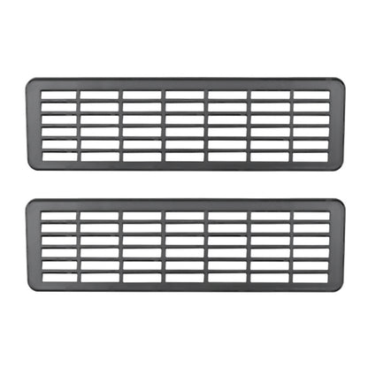 EVKITT for Tesla Model Y Juniper Seat Air Vent Cover Anti-Block Protection Guard ABS Interior Airflow Accessory 2-Piece Set