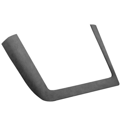EVKITT Wireless Charging Pad Alcantara Trim Frame Center Console Dual Charger Suede Bezel Cover for Tesla Model 3 Highland & Model Y Juniper