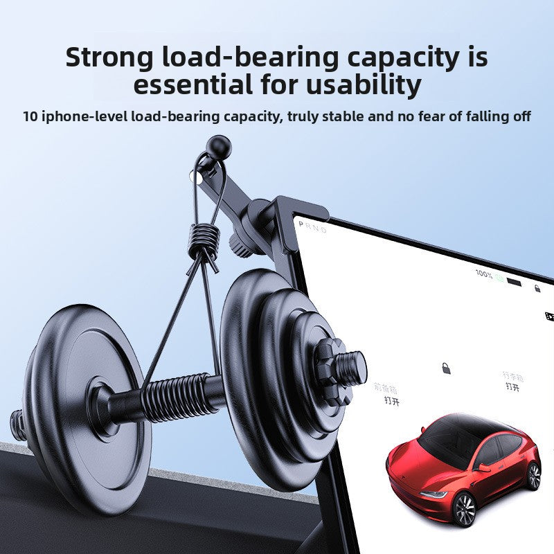 EVKITT Screen Monitor Phone Mount Auto-Locking Cell Phone Holder for Tesla Model 3 Highland Model Y Juniper