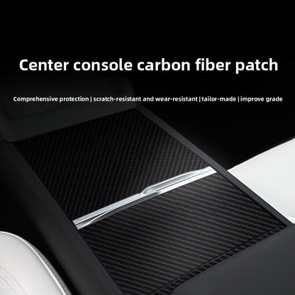 EVKITT Center Console Wrap Cover Central Control Panel Trim for Tesla Model Y Juniper Model 3 Highland ( Anti-Scratch 1-Pack)