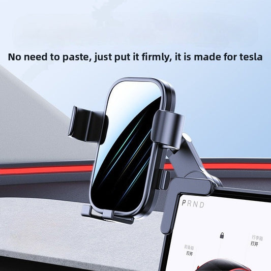 EVKITT Screen Monitor Phone Mount Auto-Locking Cell Phone Holder for Tesla Model 3 Highland Model Y Juniper