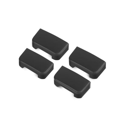EVKITT Seat Slide Rail Anti-Kick Protector Track Edge Guard Plug for Tesla Model Y Juniper Model 3 Highland (Premium Flexible TPE Matrix, Matte Black 4PCS)
