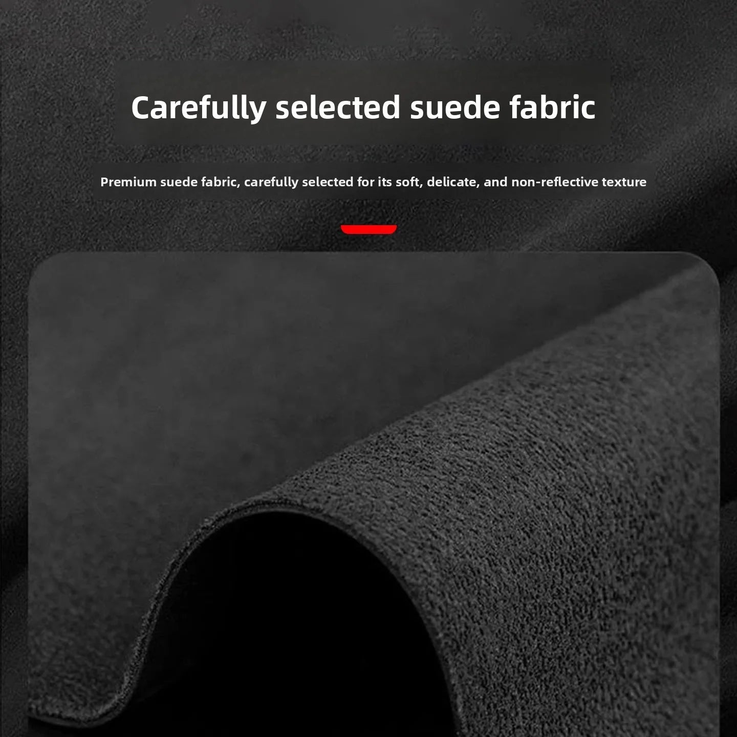 EVKITT Dashboard Cover Mat for Tesla Model Y Juniper & Model 3 Highland 2024-2026 Premium Suede Sunshade Protector