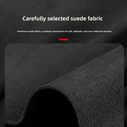 EVKITT Dashboard Cover Mat for Tesla Model Y Juniper & Model 3 Highland 2024-2026 Premium Suede Sunshade Protector