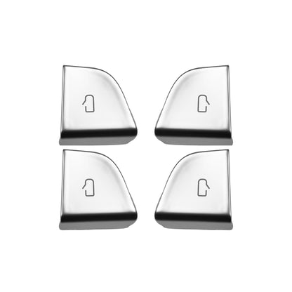 EVKITT Interior Door Release Button Covers for Tesla Model 3 Highland & Model Y Juniper (Premium Anti-Scratch Button Trim Overlay 4PCS Set)