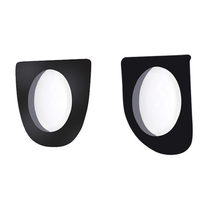 EVKITT for Tesla Model 3 Highland Model Y Juniper Front Camera Lens Cover Protection Cap Guard Shield 6-Seater Exterior 2-Piece Set