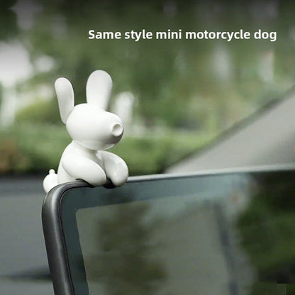EVKITT Center Console Screen Mascot Ornament Dashboard Display Toy Figurine for Tesla Model Y  Model 3