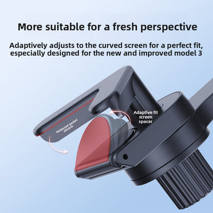EVKITT Screen Monitor Phone Mount Auto-Locking Cell Phone Holder for Tesla Model 3 Highland Model Y Juniper