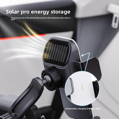 EVKITT Solar Powered Electric Phone Mount Auto-Clamping Cell Phone Holder for Tesla Model 3 Y S X