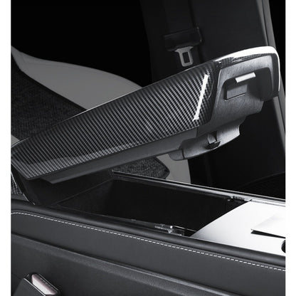 EVKITT Center Console Armrest Box Lid Cover Protector Trim for Tesla Model 3 Highland Model Y Juniper 2024–2026+ (Premium Anti-Scratch ABS, 1-Piece Shell)