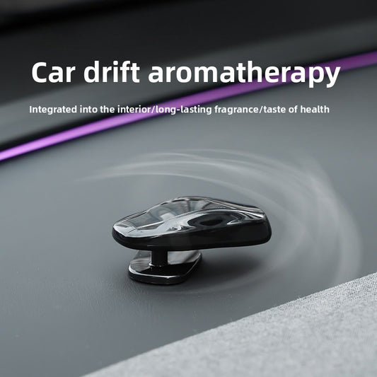 EVKITT Kinetic Drift Car Aromatherapy Diffuser Ornament Mechanical Dashboard Scent Replica for Tesla All Models Platform
