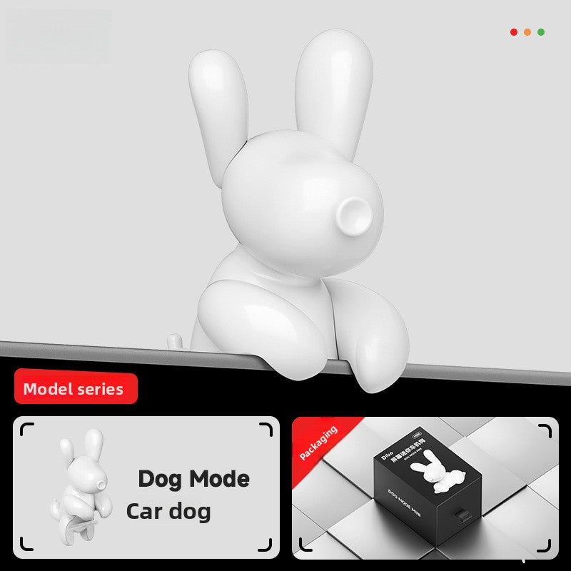 EVKITT Interactive Central Display Companion Cartoon Puppy Screen Border Toy for Tesla Upgraded Cockpit