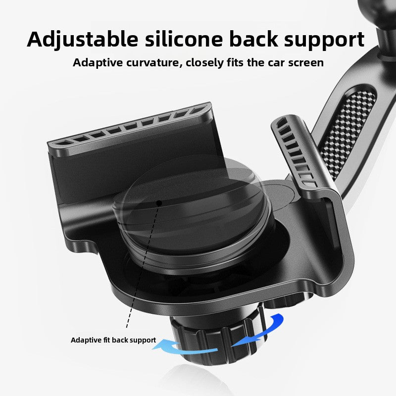 EVKITT Solar Powered Electric Phone Mount Auto-Clamping Cell Phone Holder for Tesla Model 3 Y S X