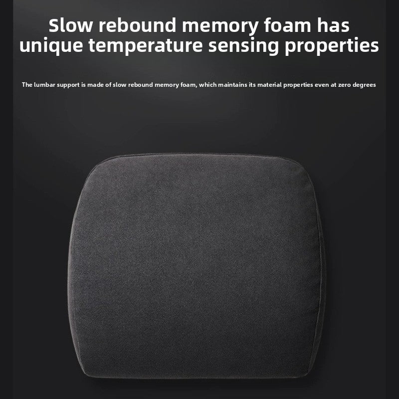 EVKITT Ergonomic Headrest & Lumbar Support Cushion Set for Tesla Model 3 Model Y All-Season