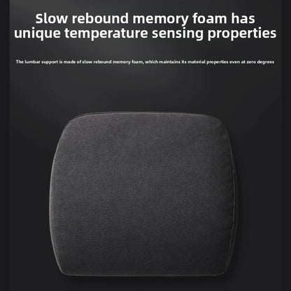 EVKITT Ergonomic Headrest & Lumbar Support Cushion Set for Tesla Model 3 Model Y All-Season