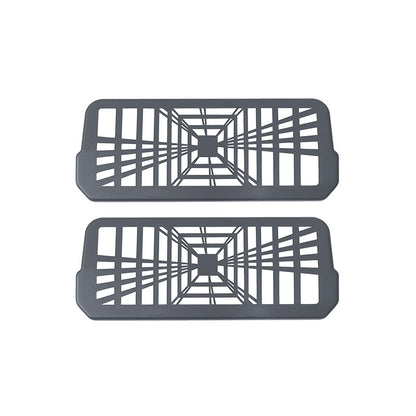 EVKITT Under Seat Air Vent Cover Mesh Outlet Protector for Tesla Model 3 Highland (Premium High-Density Mesh Polymer, Anti-Clogging 2-Piece Set)