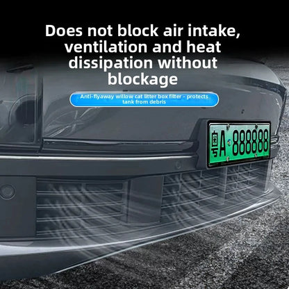 EVKITT for Tesla Model Y Juniper Front Bumper Insect Net Medium Mesh Water Tank Radiator Protective Net ABS Car Protection Accessory