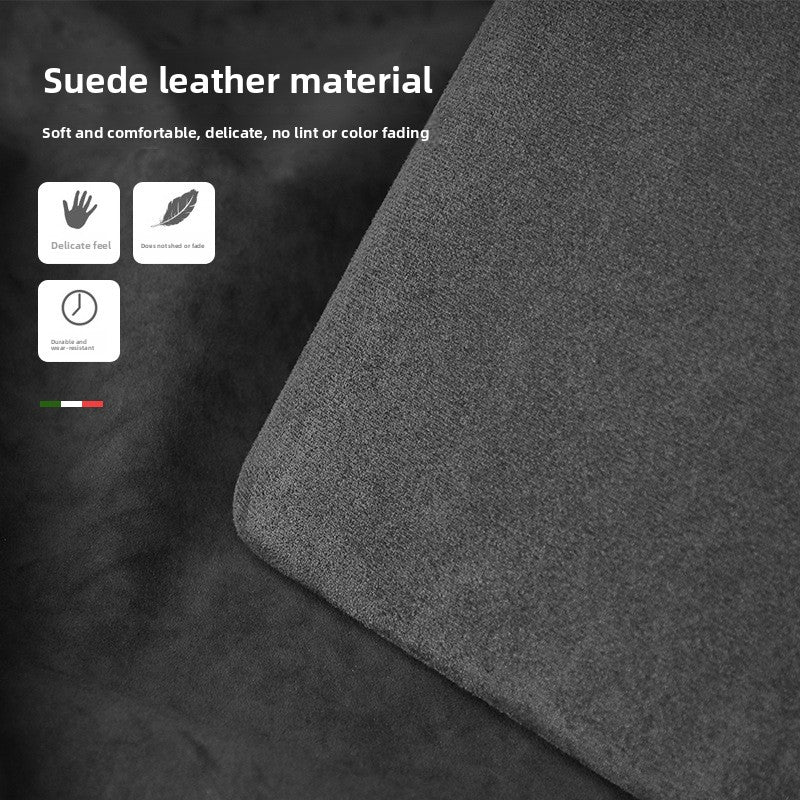 EVKITT Center Console Armrest Cover Protector Alcantara-Style Suede Cushion Wrap for Tesla Model 3 Model Y 2021-2026 (Premium Luxury Microfiber Suede & Non-Slip Inner Matrix, Tactical Matte Black 1PCS)