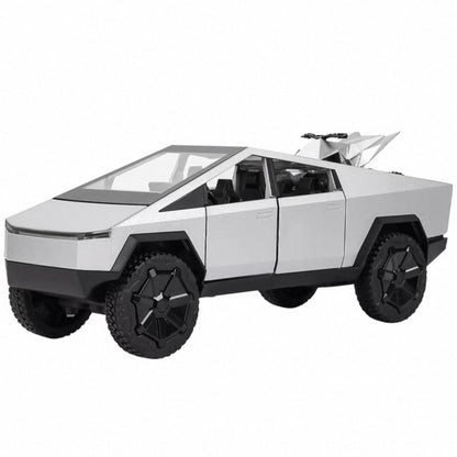 EVKITT Diecast Toy Car Model Cyber Truck Off-Road Replica for Tesla Cybertruck