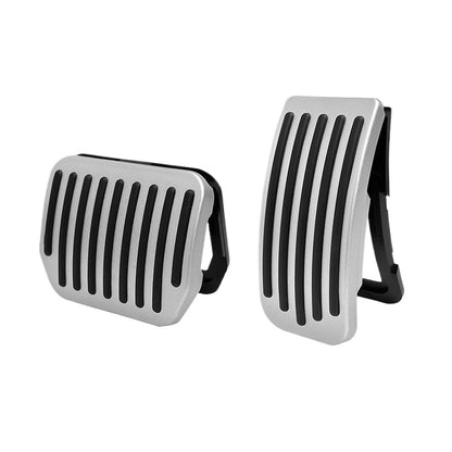 EVKITT Aluminum Accelerator & Brake Pedal Covers for Tesla Model 3 Highland 2024+ (Premium Aluminum, Anti-Slip)