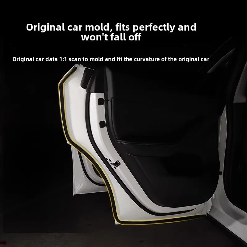 EVKITT Weather Stripping Door Seal Kit Noise Reduction Soundproof Strips for Tesla Model Y (Premium Weatherproof EPDM Rubber, Full Car Complete Set)