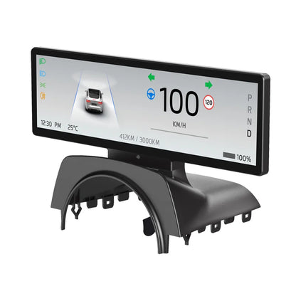 EVKITT for Tesla 2024+ Model 3 Highland Central Control Instrument Panel LCD Dashboard Display Screen Upgrade Digital Cluster Interior Accessory