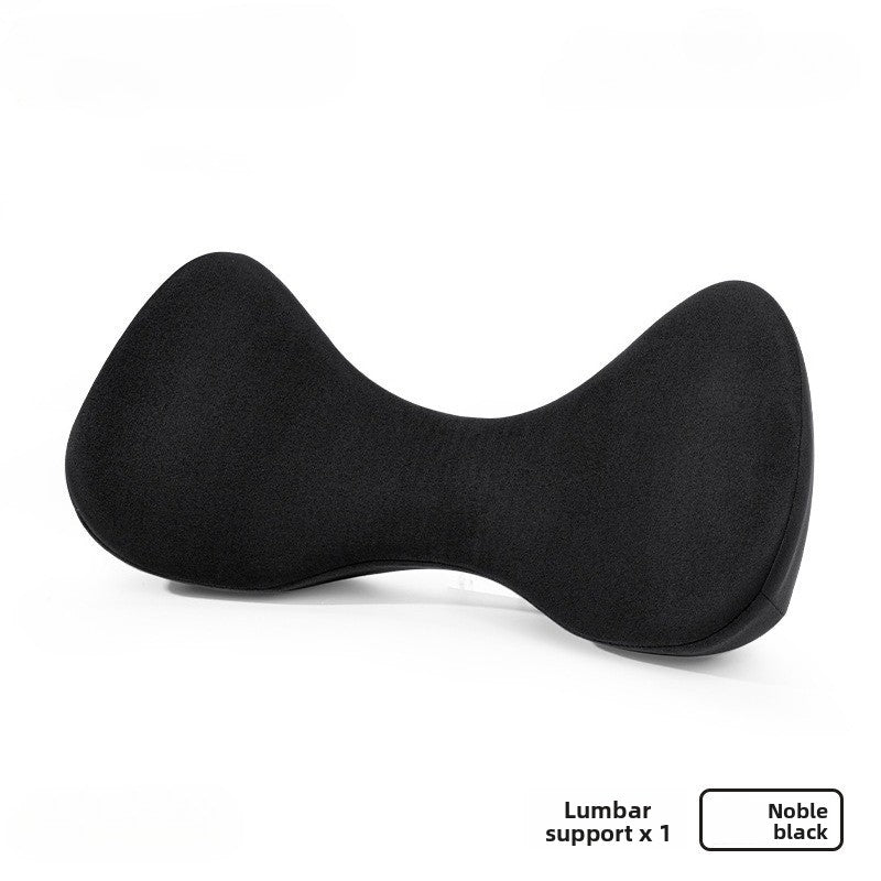 EVKITT Ergonomic Neck Pillow & Lumbar Support for Tesla Model 3 & Model Y (Premium Memory Foam Travel Cushion)