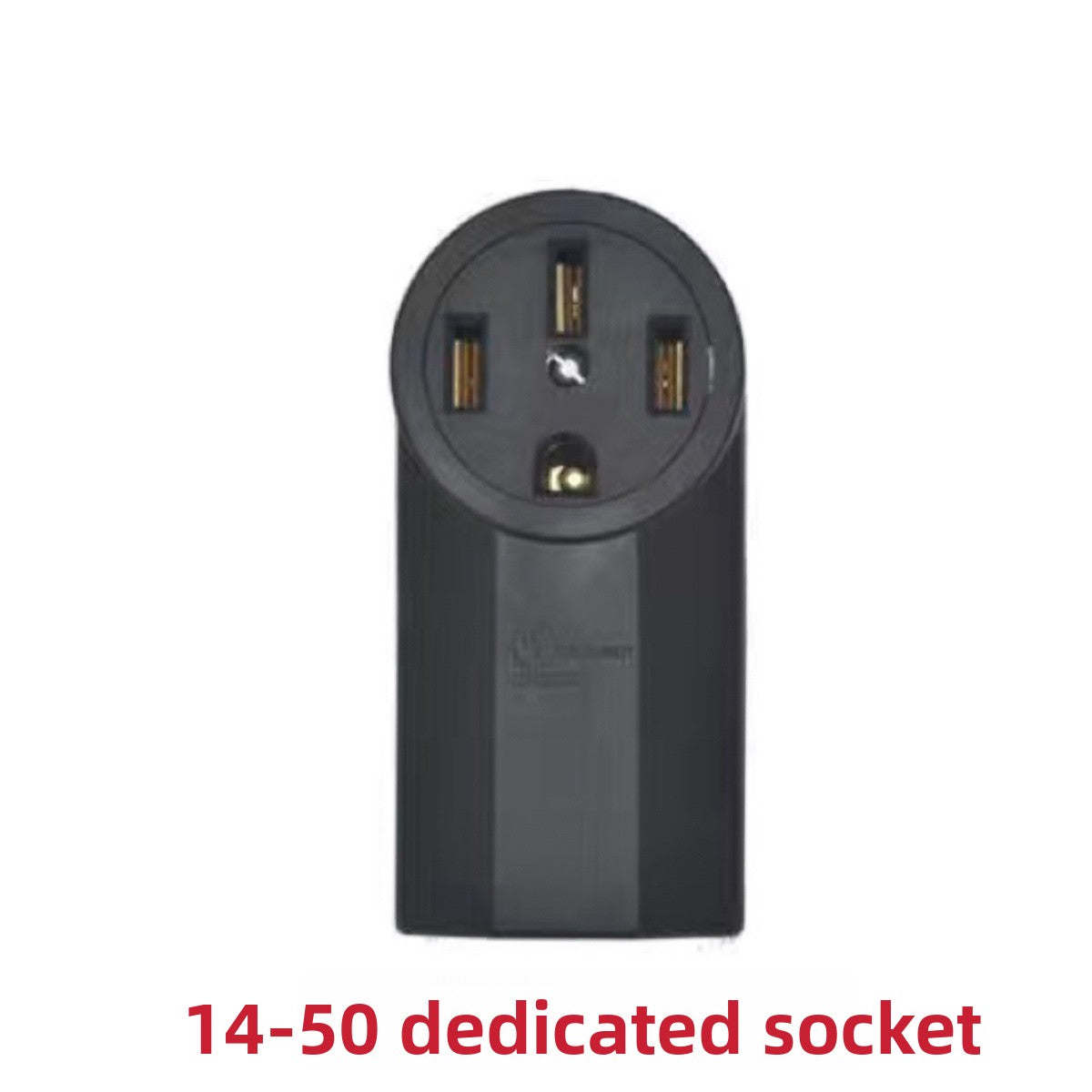 EVKITT EV Charger Heavy-Duty Wall Outlet High-Power NEMA Receptacle for Tesla Mobile Connector EV Models (Industrial-Grade Heat-Resistant Nylon & High-Tension Copper Matrix, 50A 125/250V 14-50R 6-50R 1PCS)