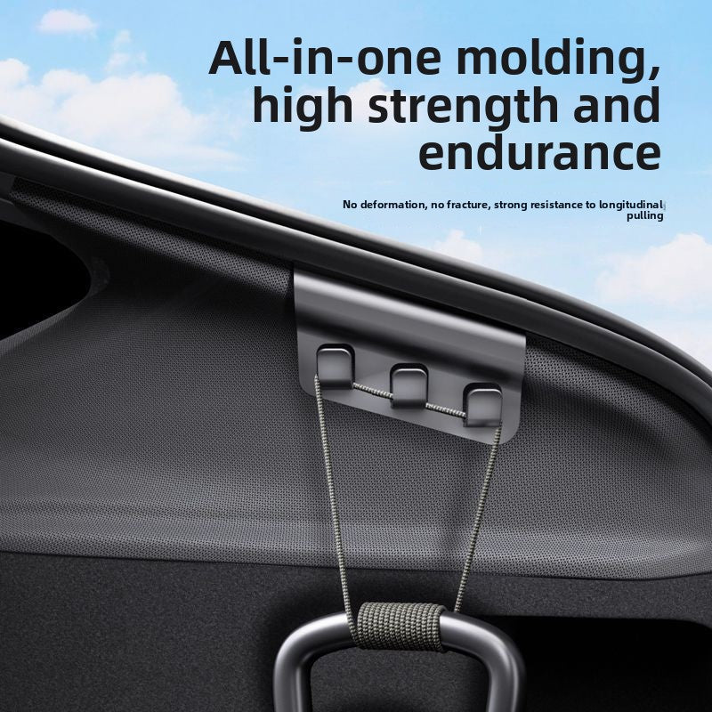 EVKITT Heavy-Duty Rear Trunk Hanger Hook for Tesla Model Y 2021-2026 (Premium Anti-Scratch ABS, 1-Pack Cargo Holders)