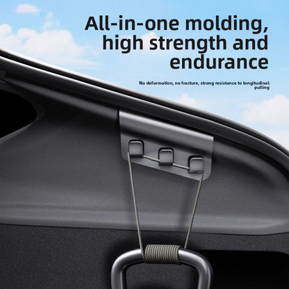 EVKITT Heavy-Duty Rear Trunk Hanger Hook for Tesla Model Y 2021-2026 (Premium Anti-Scratch ABS, 1-Pack Cargo Holders)