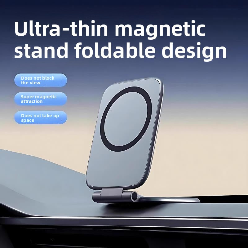 EVKITT Magnetic Phone Mount for Tesla Model 3 & Model Y 2021-2026 – Foldable Dual-Sided Magnetic Car Phone Holder for Navigation, Strong Hold, Anti-Shake