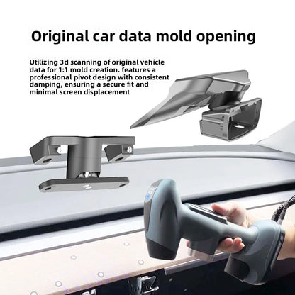 EVKITT 4-Direction Screen Swivel Mount for Tesla Model 3 & Model Y 2017-2026 (Heavy-Duty Aluminum, Left Right Up Down)