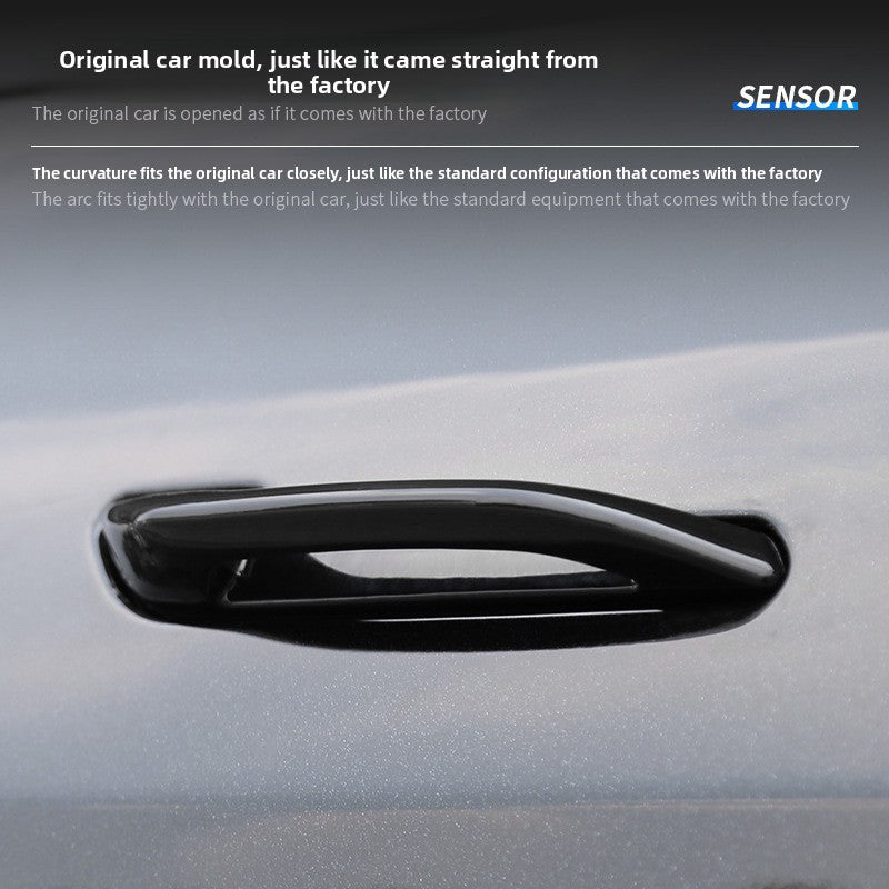 EVKITT Exterior Door Handle Assist Puller Anti-Freeze Cold-Weather Opener for Tesla Model 3 Model Y 2021-2026 (Premium Weatherproof Sub-Zero High-Impact Polymer, 4-Pack Complete Door Set)