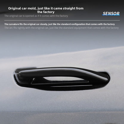 EVKITT Exterior Door Handle Assist Puller Anti-Freeze Cold-Weather Opener for Tesla Model 3 Model Y 2021-2026 (Premium Weatherproof Sub-Zero High-Impact Polymer, 4-Pack Complete Door Set)
