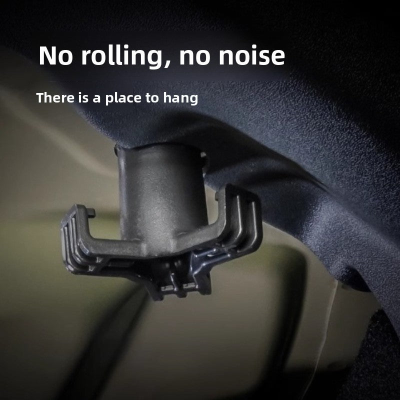 EVKITT Heavy-Duty Trunk Grocery Bag Hook for Tesla Model 3 Highland (Premium Auto-Grade ABS, Bolt-On Fixation)