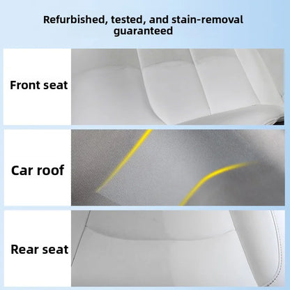 EVKITT Multifunctional Leather Interior Cleaning Mousse Car Seat Stain Remover for Tesla Model 3 Y S X (Eco-Friendly Neutral Foam, 300ml 1-Pack)