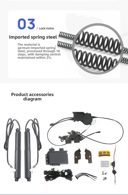 EVKITT Electric Power Frunk Lift Kit Automatic Struts Smart Control System for Tesla Model Y Juniper 2025+