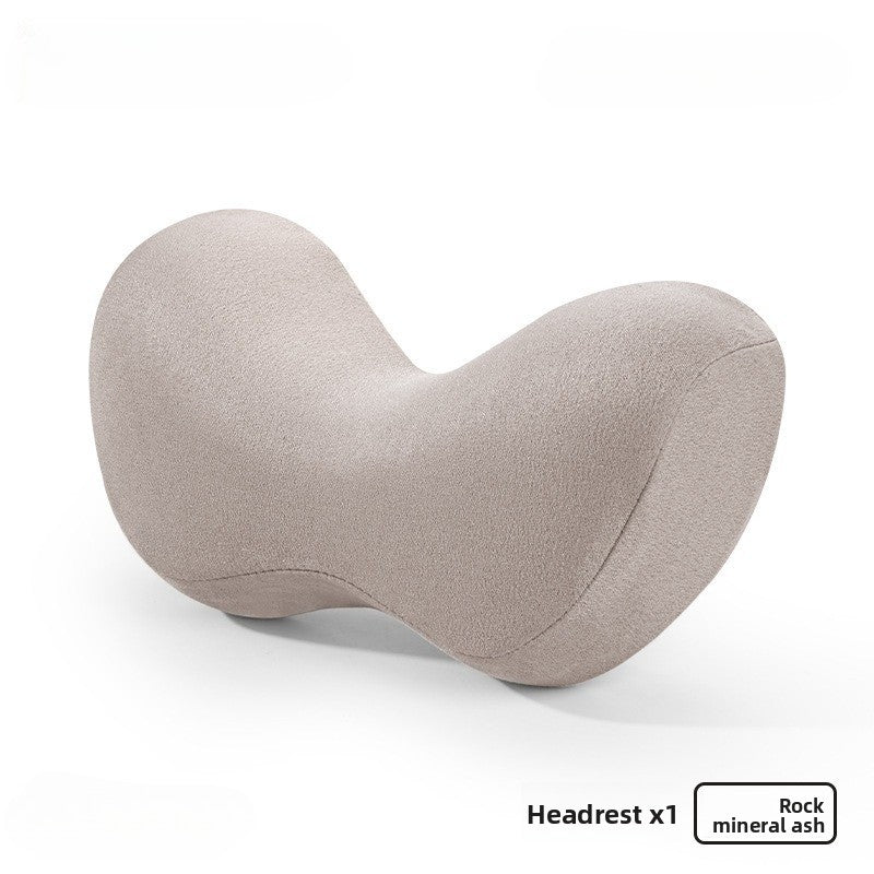 EVKITT Ergonomic Neck Pillow & Lumbar Support for Tesla Model 3 & Model Y (Premium Memory Foam Travel Cushion)