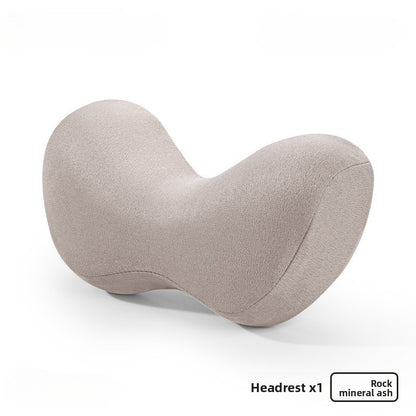 EVKITT Ergonomic Neck Pillow & Lumbar Support for Tesla Model 3 & Model Y (Premium Memory Foam Travel Cushion)